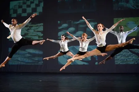 Battery Dance from New York performs in Hue City