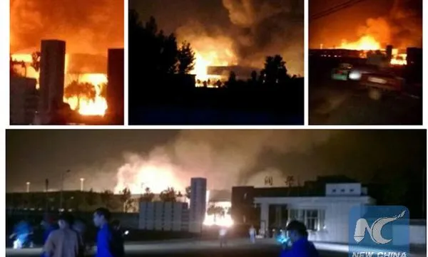 China rocked by second deadly chemical plant blast in two weeks