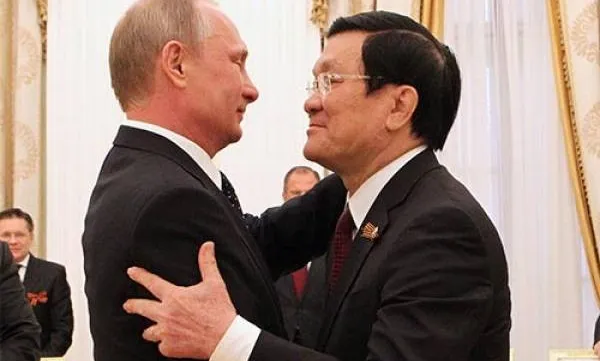 President Sang meets with Russian President Putin