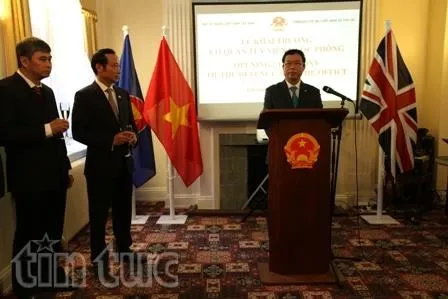 Vietnamese military attache office opens in UK