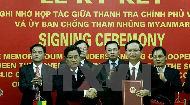 Vietnam - Myanmar collaborate against corruption