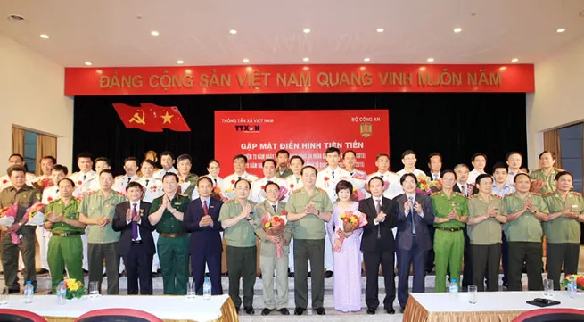 Vietnam News Agency supports police force