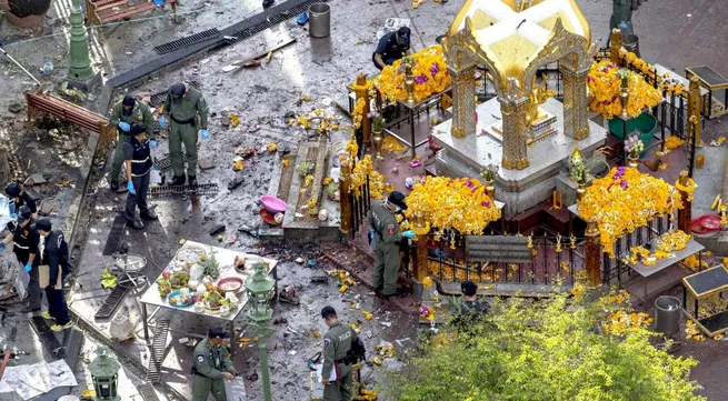 Bangkok bombing 'does not match' insurgent tactics in Thai south: army