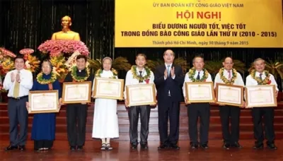 First national conference honours outstanding Catholics