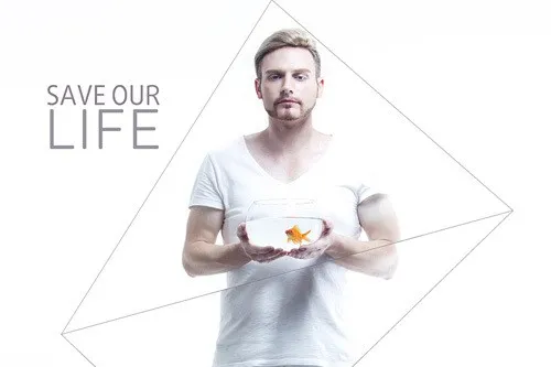 Kyo York’s photo-shoot to raise awareness of protecting environment