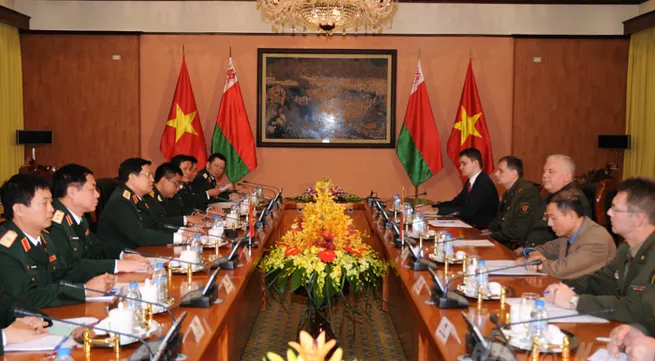 Vietnam and Belarus strengthen defence ties