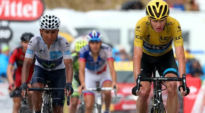 Tour de France: Chris Froome holds firm as Joaquim Rodriguez wins