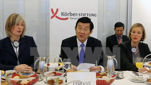 State President speaks at Koerber Foundation