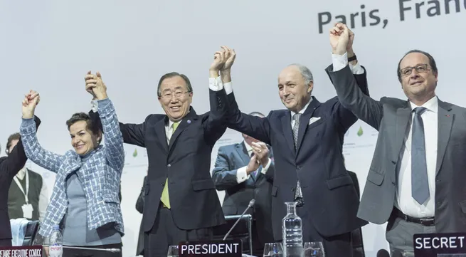 Nations Approve Landmark Climate Accord in Paris