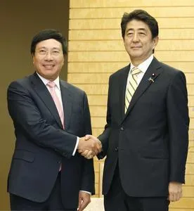 Deputy Prime Minister Minh visits Japan