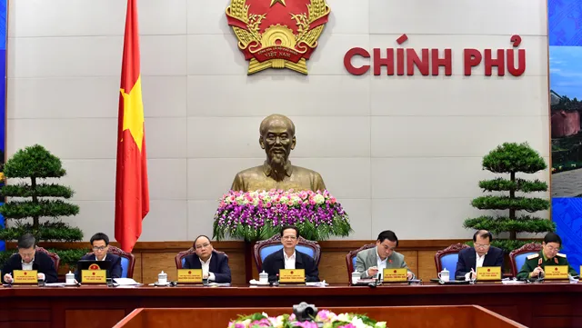 Monthly government press conference held