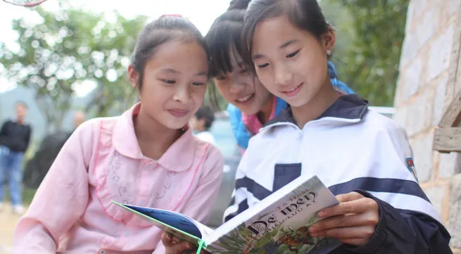 Free library for children in remote areas