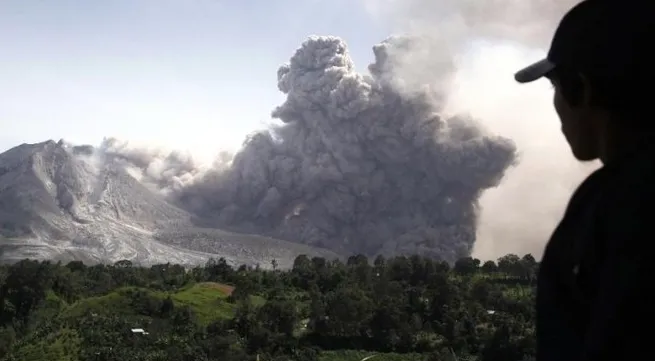 Sinabung volcano causes extensive losses