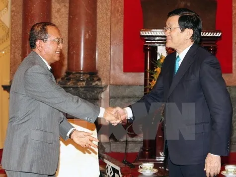 Vietnamese State President receives Lao Minister of Justice