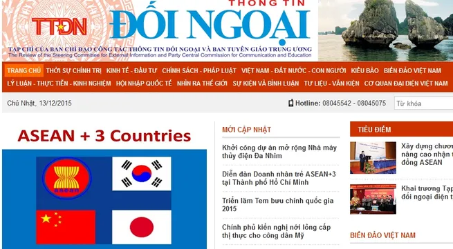 Vietnam's external information channel launched