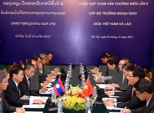 2nd Vietnam-Laos’ political consultative meeting held