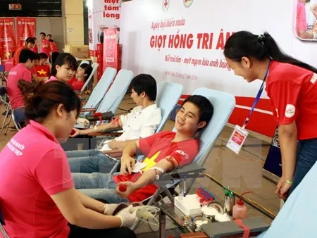 Blood donation campaign ends in Hanoi