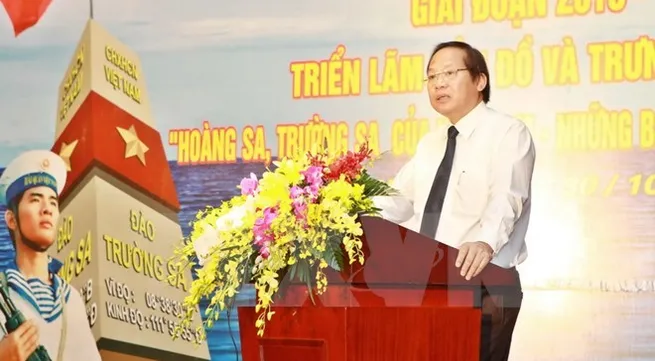 Effectiveness of Spratly and Paracel island exhibitions reviewed