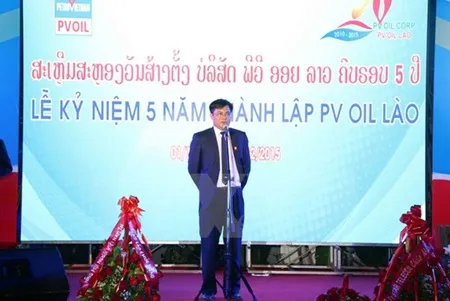 PV Oil Laos marks anniversary