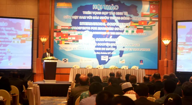 Vietnam promotes trade ties with Middle East, African nations