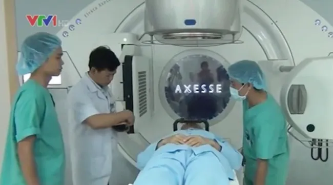 Hue Central Hospital applies new technique treating small tumours