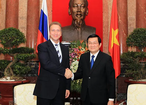 Russian First Deputy Prime Minister visits