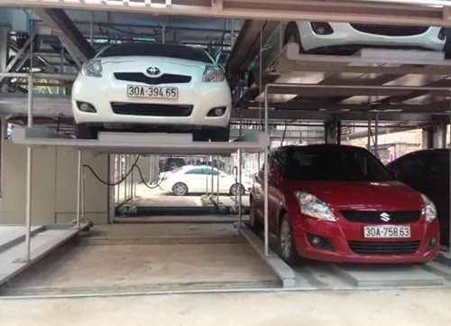 Hanoi operates new multi-storey car park