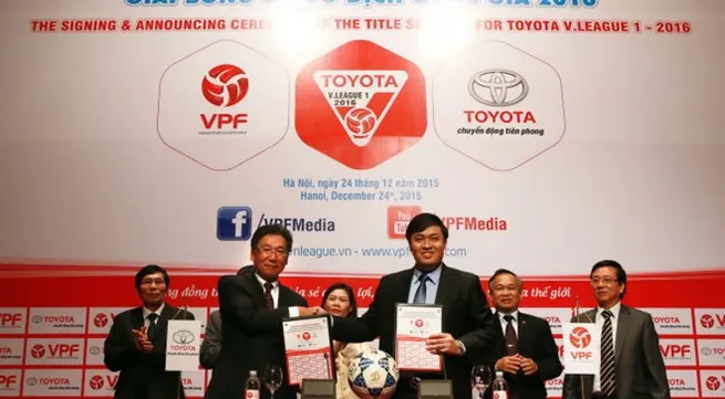 Toyota continues to sponsor V-League 2016