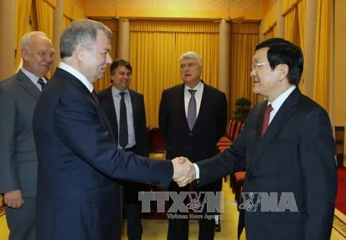 President receives governor of Russia’s Kaluga region