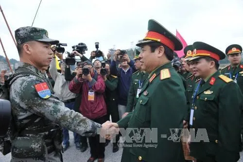 China and Vietnam hold third border defence friendship exchange