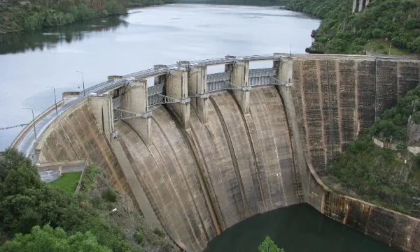 Lai Chau Hydro Power Plant generates electricity