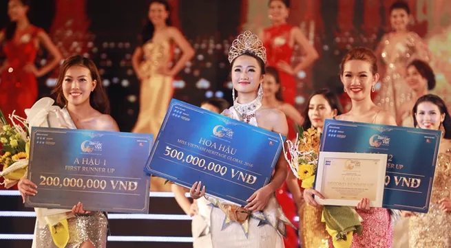 Tran Thi Thu Ngan crowned Miss Vietnam Global Heritage