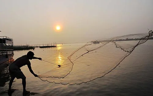 Fish sources exhausted without floods