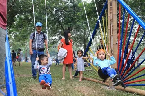 First Swing Festival in Hanoi