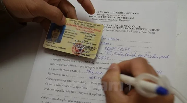 International Driving Permit issued in HCMC