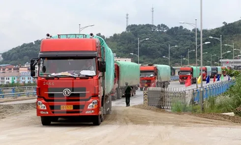 First batches of goods sent abroad via Lao Cai border gate