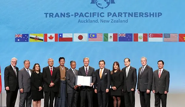 Pacific Rim nations sign historic trade deal