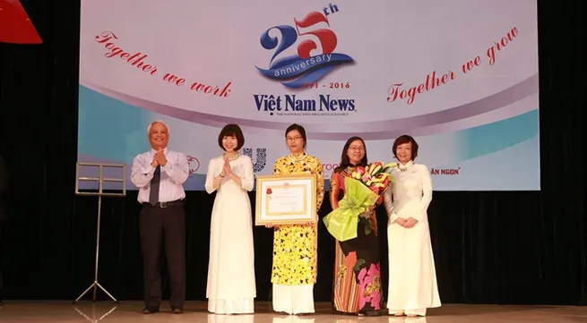 Vietnam News commemorates 25