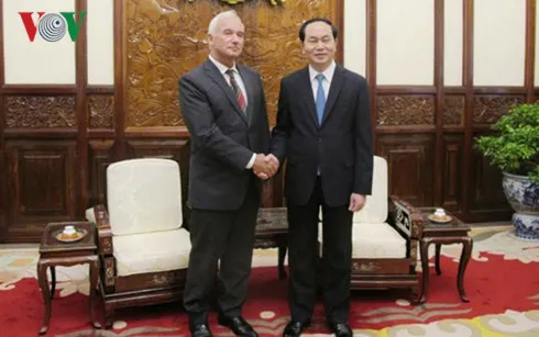 State president receives outgoing Belarusian ambassador