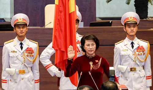 National Assembly chairwoman sworn in