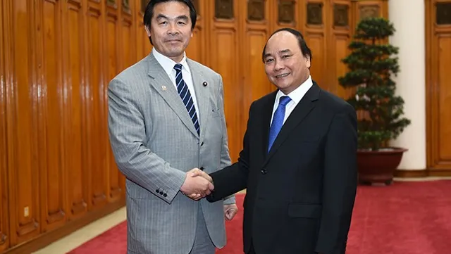 Prime minister receives Japanese minister