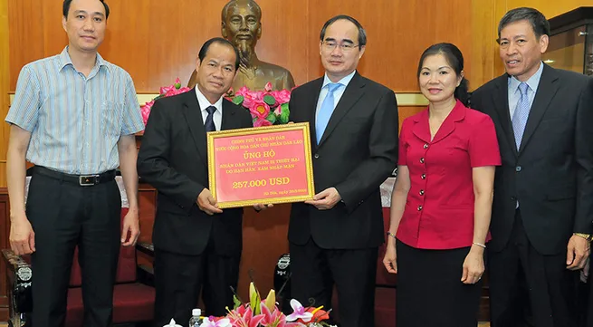 Laos supports Vietnam to overcome drought and salinisation