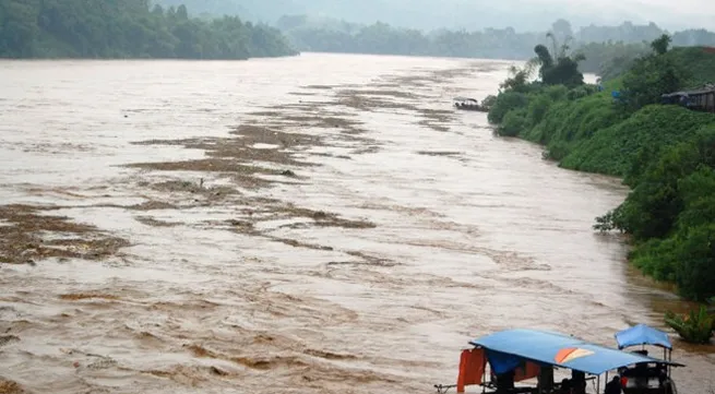 Discharged Chinese dam-water reaches Laos