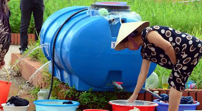 Free water brought to islands