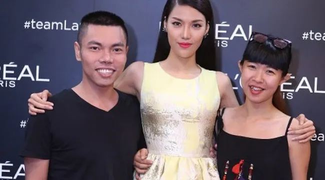 Lan Khue introduces members of The Face