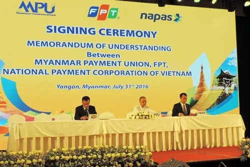FPT selected to build payment system for Myanmar