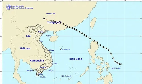 Storm Nida downgrades to trough, kills and injures many in northern Vietnam