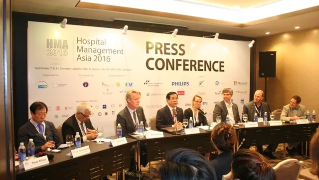 Hospital conference in HCMC
