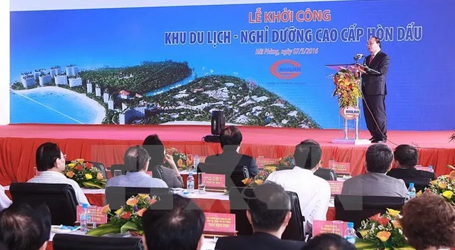 Prime Minister attends Hai Phong container port ground-breaking