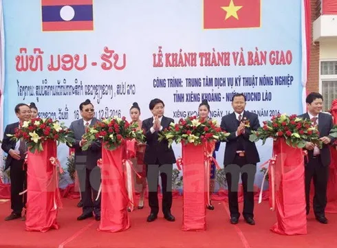 Vietnam helps Laos build agricultural technical service centre